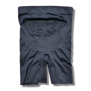 Maternity Sculpting Shorts Black High Waist Seamless Size M Unbranded